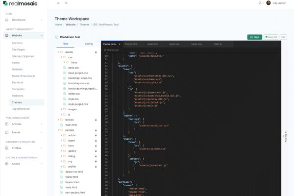 Theme Workspace